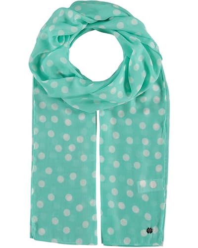 FRAAS Damen-Schal mit Punkte-Muster - perfekt für Frühling und Sommer - luftiges Mode-Accessoire Mintgrün