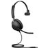 Jabra Evolve2 40 SE MS Mono Computer On Ear Headset kabelgebunden Mono Schwarz
