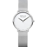 BERING Damen Analog Quarz Uhr mit Edelstahl Armband 15730-004