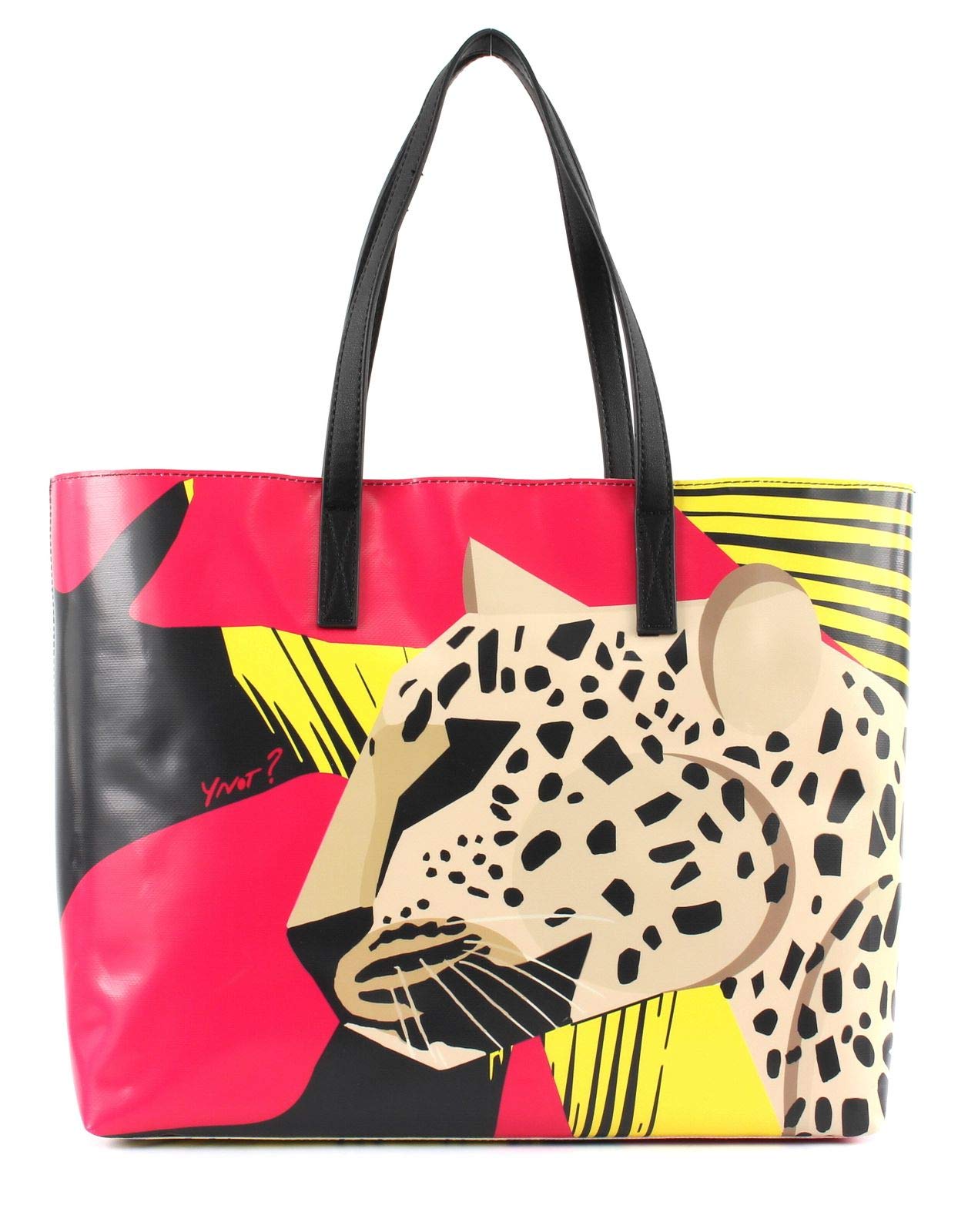 Y NOT? Leopard Shopper Leopard Pink