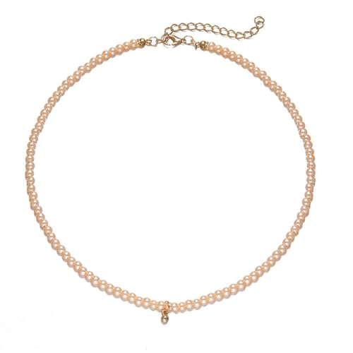 GURIDO Trend Eleganter Schmuck Hochzeit Große Perlenkette Für Frauen Mode Weiße Imitation Perle Chokerhalskette