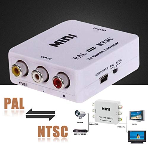 Wallfire PAL/NTSC/SECAM zu PAL/NTSC Mini-bidirektionaler TV-Systemkonverter