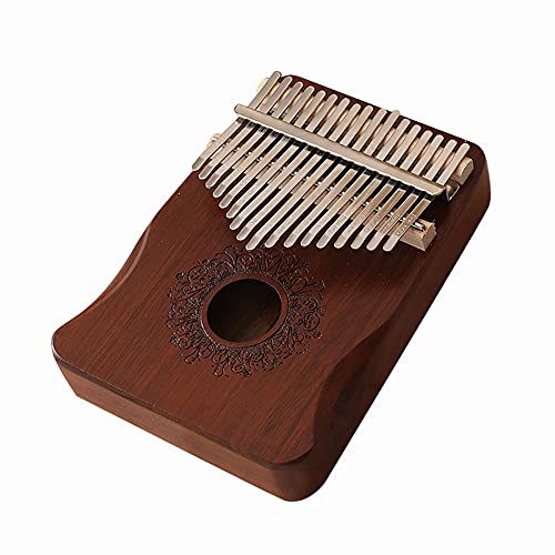 Staright 17 Tasten Kalimba Afrikanischer Daumen Finger Klavier Holz Kalimba Tragbares Musikinstrument