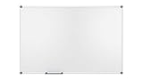 Whiteboard 2000 MAULpro, magnetische Wandtafelmit Stiftablage, trocken abwischbar (120 x 180 cm)