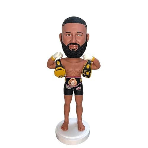 Mydedor Custom Boxing Pectorals Muscle Man Wackelkopf, einzigartige Figur, benutzerdefinierte Wackelköpfe, Figuren, personalisierte Puppe