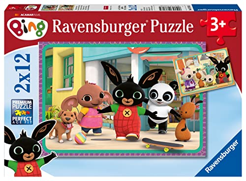 Ravensburger Kinderpuzzle 07618 Bing Bunny Abenteuer