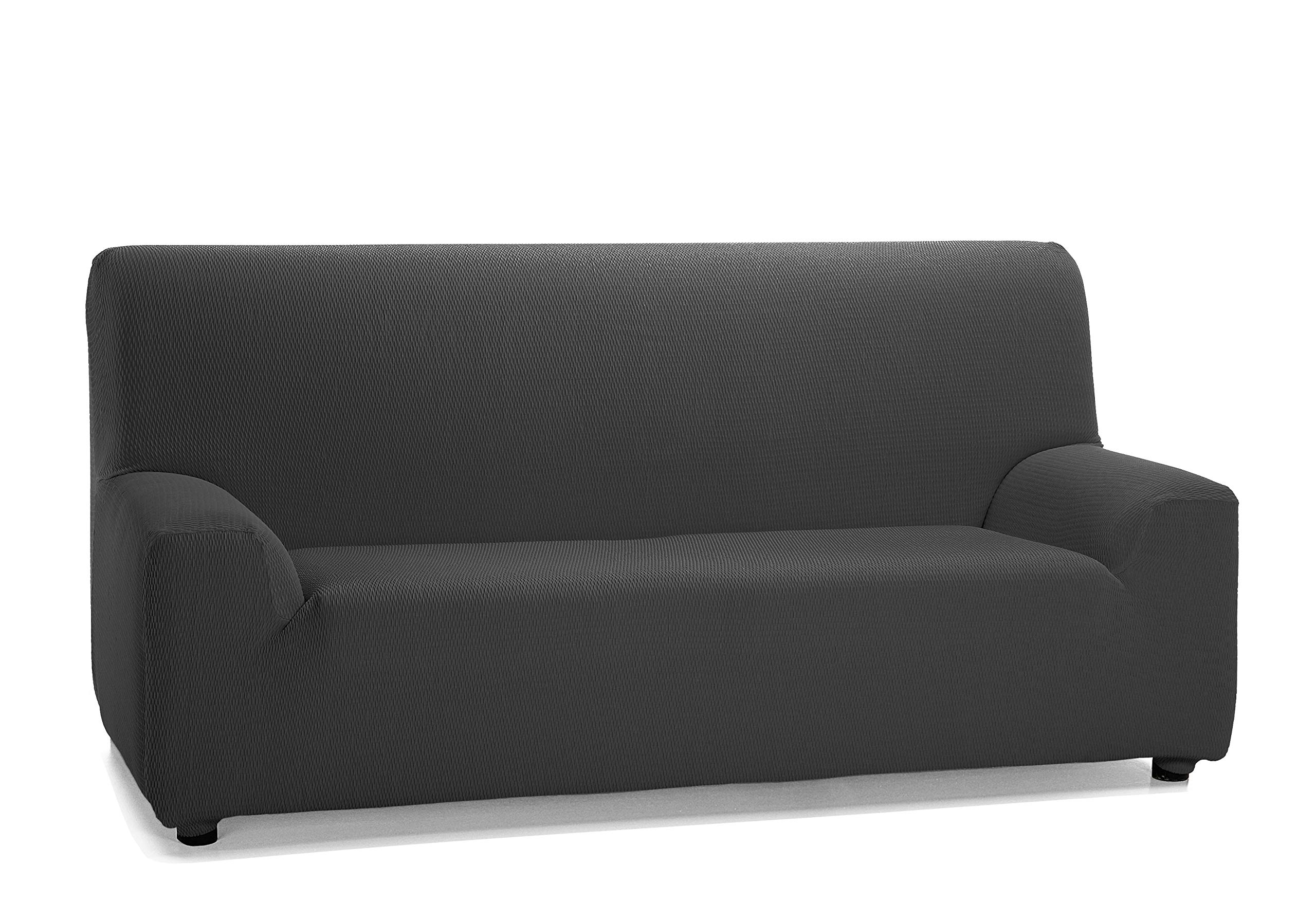Martina Home Tunez Elastischer Sofabezug, grau (anthrazit), 3-Sitzer (180-240 cm)
