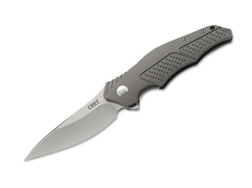 Columbia River Knife & Tool Unisex - Erwachsene Taschenmesser CRKT Outrage, silber, 20,0 cm