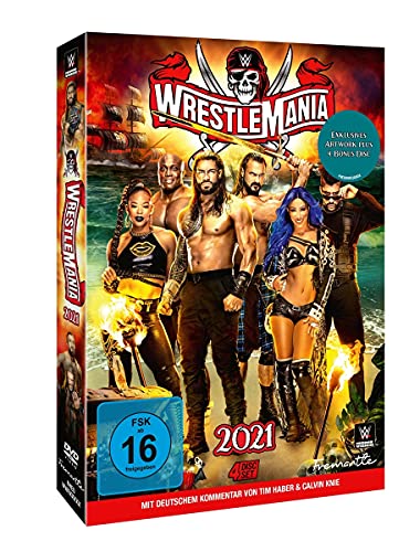 WWE: WrestleMania 37 - Bonus 4th Disc Edition [4 DVDs]