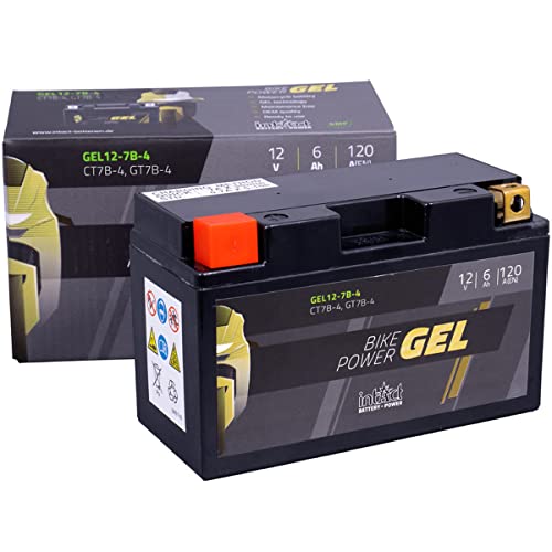 intAct GEL12-7C-A Motorradbatterie