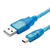 SABTOFNIV USB-GV-geeignetes G110 G120 G120C VFD Servo V90 Debugging-Kabel Download-Leitung (Color : Blue (Magnetic Ring), Size : 5m)