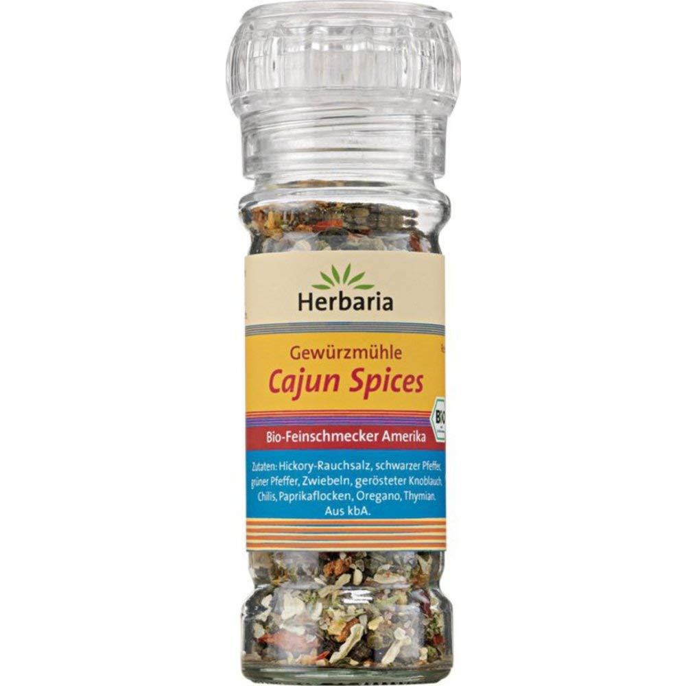 Herbaria Bio Gewürzmühle Cajun Spices (6 x 45 gr)