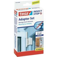tesa® Fliegengitter Comfort Adapter für Alu-Rahmen Weiß Insektenvertreiber und -fänger 55193-00 Adapter Alu-Rahmen (55193-00)
