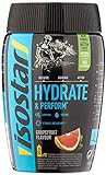 Isostar Hydrate & Perform - 400 g isotonisches Elektrolytgetränk - Elektrolytlösung zur Unterstützung der sportlichen Leistungsfähigkeit - Grapefruit