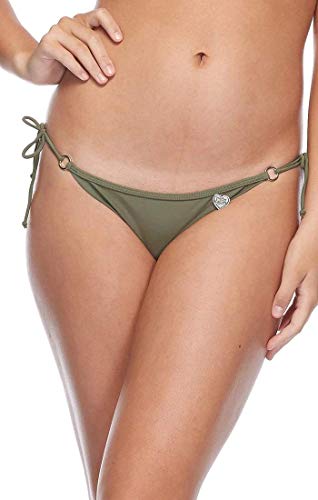 Body Glove Damen Brasilia Tie Side Cheeky Bottom Swimsuit Bikini-Unterteile, Smoothies Cactus, Medium