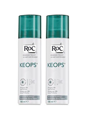 RoC Keops Fresh Spray Deodorant 2 x 100ml