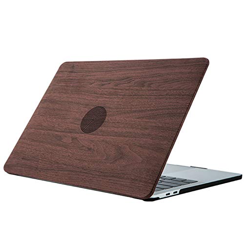 Laptop-Schutzhülle für Apple MacBook Air 13 Zoll (33 cm) 2020/2019 2018, A1932/A2179, Tablet-Schutzhülle, wasserdichte PC-Schale, Holz d