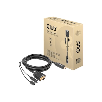 Club3D CAC-1712 HDMI™ auf VGA Kabel St./St. 2m 28AWG