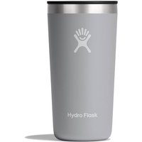 HYDRO FLASK - All Around Thermobecher 12 oz (355 ml) mit Verschließbarem, Auslaufsicherem Press-in Lid - Doppelwandiger, Vakuumisolierter Reisebecher aus Edelstahl - Heiß & Kalt - BPA-frei - Birch