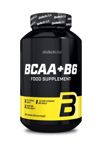 Biotech USA BCAA+B6, 200 Tabletten, 1er Pack (1 x 380 g)