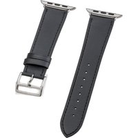 PETER JÄCKEL Watch Band für Apple Watch 44mm (Series 4/5)/ 42mm (Series 1/2/ 3) Leather Black