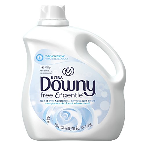 Downy Ultra Fabric Softener Free and Sensitive Liquid 150 Loads, 129-Ounce by Downy