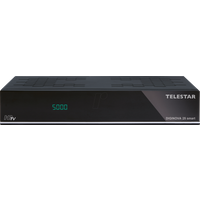 TELESTAR DIGINOVA 25 smart inkl. Smart Voice KIT für Alexa AVS (HD, DVB-S, DVB-S2, DVB-T2 HD, DVB-C, Alexa, PVR Ready, HDMI, USB, CI+, inkl. Zubehörset) schwarz