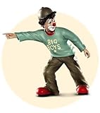 GILDE Clown 'Big Boy, Gross', 16 cm