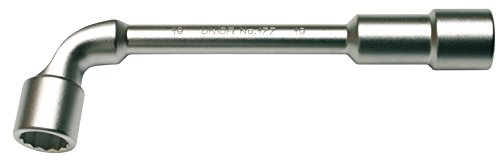 Unior 177 609096 Pfeifenkopfschlüssel, zwölfkant, 21 mm, Schwarz