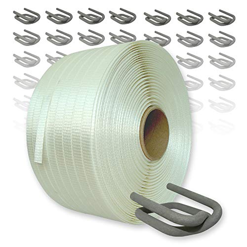 Textil Umreifungsband-Set gewebt, 19 mm - 600 lfm