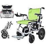 Intelligenter Elektrischer Rollstuhl, Lithium-Batterie-Handrad, Eabs Smart Brake, 20 Km Batterielebensdauer, äLtere Person/Behinderte Person, Leicht Faltbar