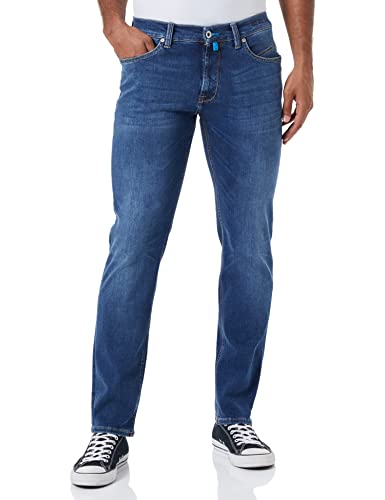 Pierre Cardin Herren Lyon Futureflex Strech Denim Tapered Fit Jeans, Blau (blau 64), W33/L36 (Herstellergröße:3336)