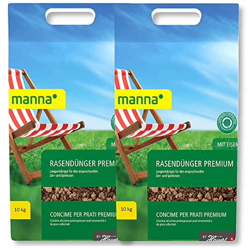 Manna Premium Rasendünger 20 kg Langzeitdünger Startdünger Sommerdünger Herbst
