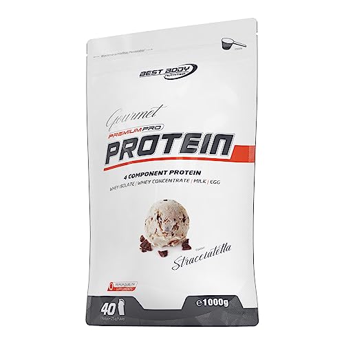 Best Body Nutrition Gourmet Premium Pro Protein Stracciatella Zipp-Beutel, 1000 g