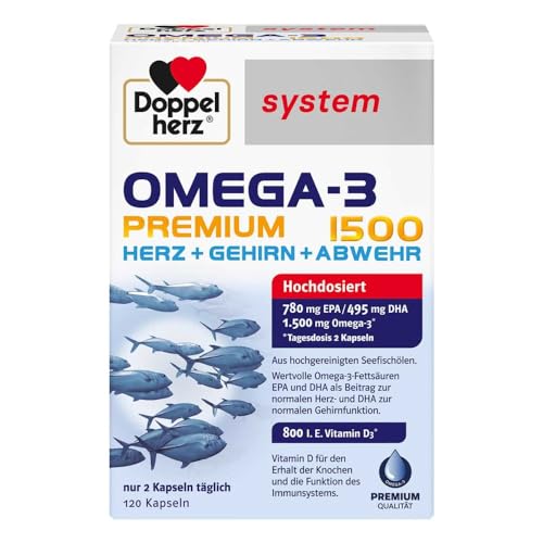 Doppelherz Omega-3 Premiu 120 stk