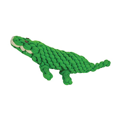 COMPANION Natürliches Alfie Alligator Hundespielzeug