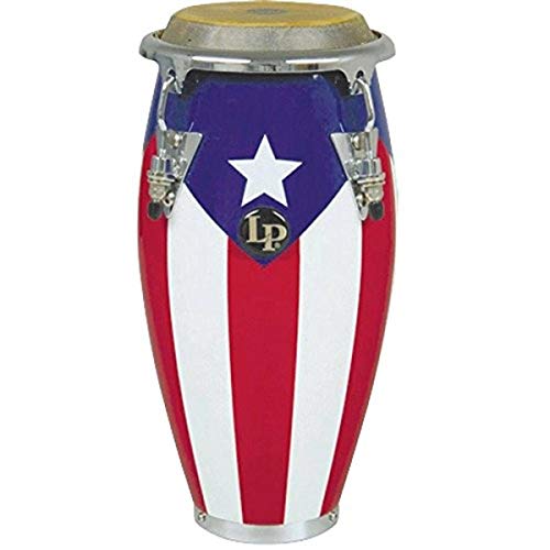 LP Latin Percussion LP817910 Puerto Rican Flag Wood Conga