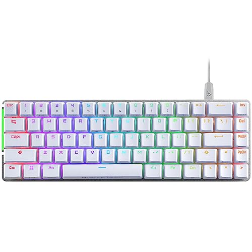ASUS - Clavier Gaming filaire Blanc ROG Falchion ACE