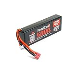 Dynamite Reaction 2.0 7.4V 5000 mAh 30C 2S Hardcase LiPo Battery, Deans