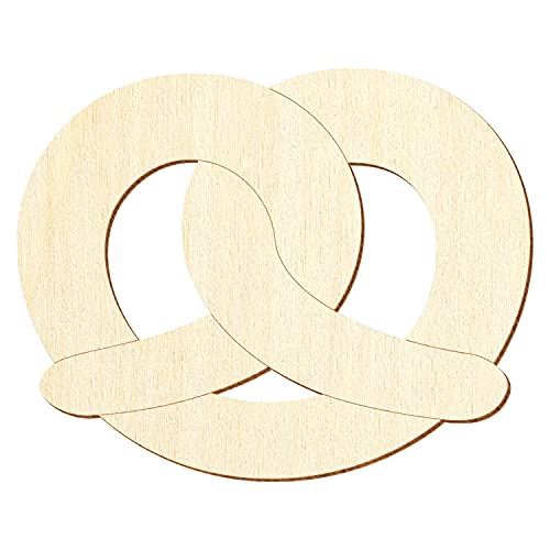 Holz Brezel V2 - Deko Basteln 5-50cm, Pack mit:50 Stück, Breite:16cm breit