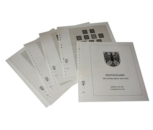 Lindner-T Vordruckblätter T115 Deutschland Deutsches Reich- Jahrgang 1923 bis 1933