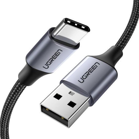 Ugreen 60128 USB Kabel 2 m USB 2.0 USB C USB A Schwarz (60128)