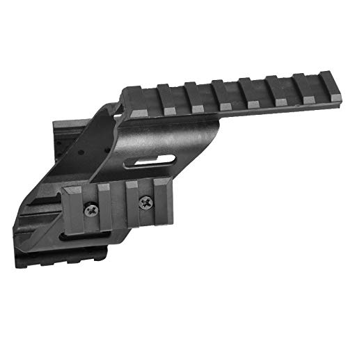 Universal Pistol Scope Sight Laser Light Halterung mit Quad 7/8 "Weaver & Picatinny Schiene für Glock17