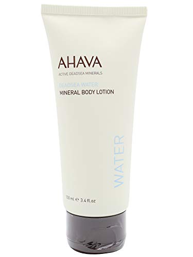 AHAVA Mineral Body Lotion 100ml mit Wasser aus dem Toten Meer, Aloe Vera und glättender Zaubernuss