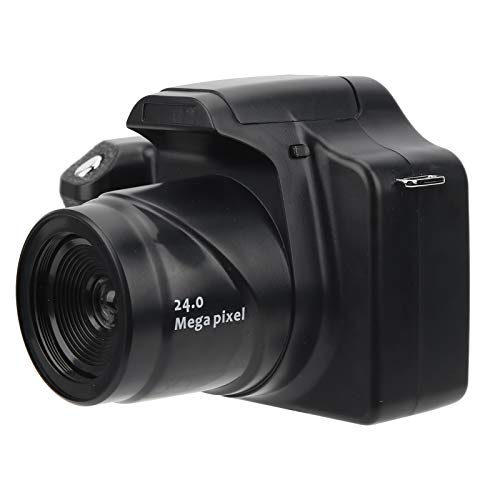 Goshyda 18-Fach Zoom HD-Spiegelreflexkamera, 3-Zoll-LCD-HD-Bildschirm Eingebautes Blitzlicht 1500 mAh Leichte tragbare Digitalkamera mit großer Kapazität(Standard Edition)