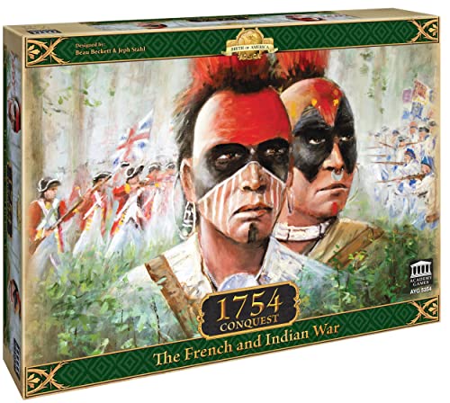 Academy Games ACA05354 Brettspiel 1754 Conquest-The French and Indian War