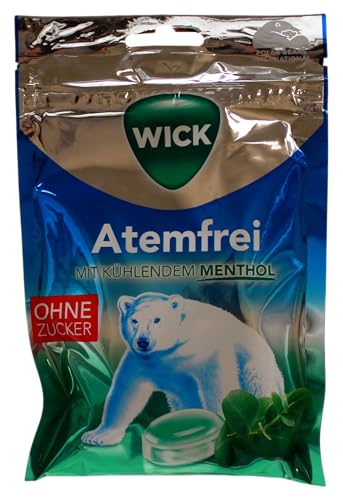 Wick Atemfrei Vapo Plus Eukalyptus ohne Zucker, 20er Pack, 20 x 72 g