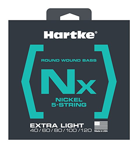 Hartke Bass Gitarre Saiten Nickel Extra Light 5-String