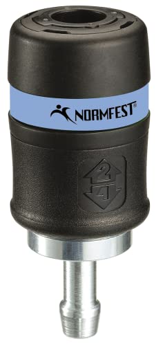 Normfest Druckluftkupplung Sicherheitskupplungen Druckluftsicherheitskupplung mit Schlauchanschluss (9,0mm)