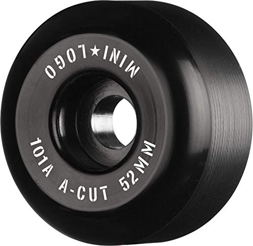 Mini-Logo Skateboard Rollen A-Cut #3 101A, Größe:52, Farben:Black